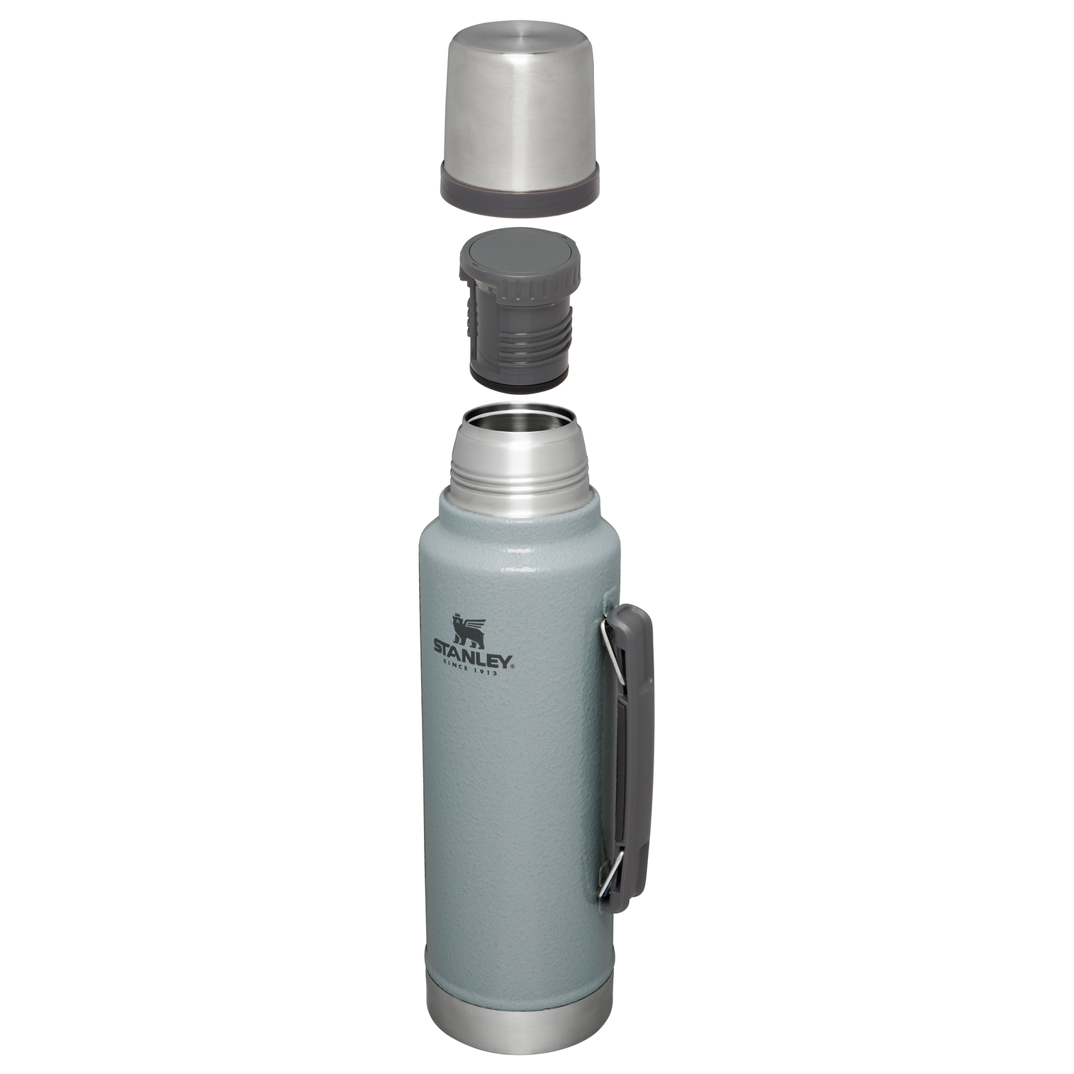 B2B_Web_PNG-The-Legendary-Classic-Bottle-1-5QT-Hammertone-Silver-Hero-Exploded_69814aa0-2d35-4941-88a2-0004fbdd6006.png