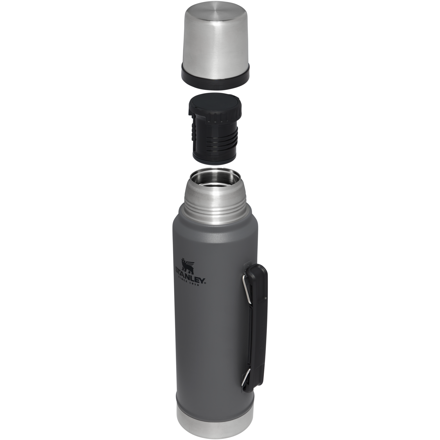 B2B_Web_PNG-The-Legendary-Classic-Bottle-1-5QT-RSS-Charcoal-Hero-Exploded_f6f81d61-c8d8-496b-90f5-645defe210d2.png