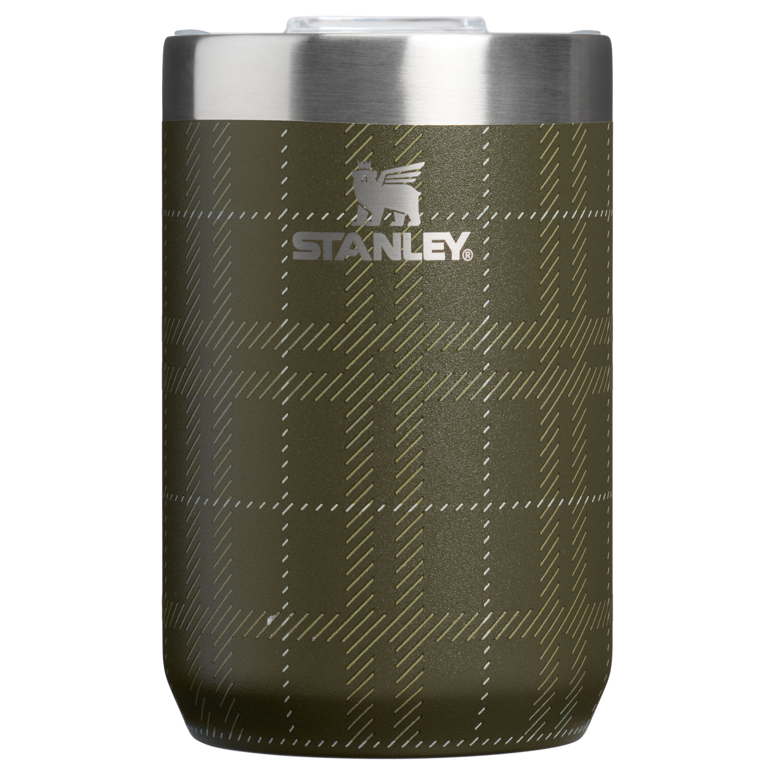 Web_PNG_Square-TheEverydayCampCup-12oz0.35L-PeatMossPlaid-Front.png
