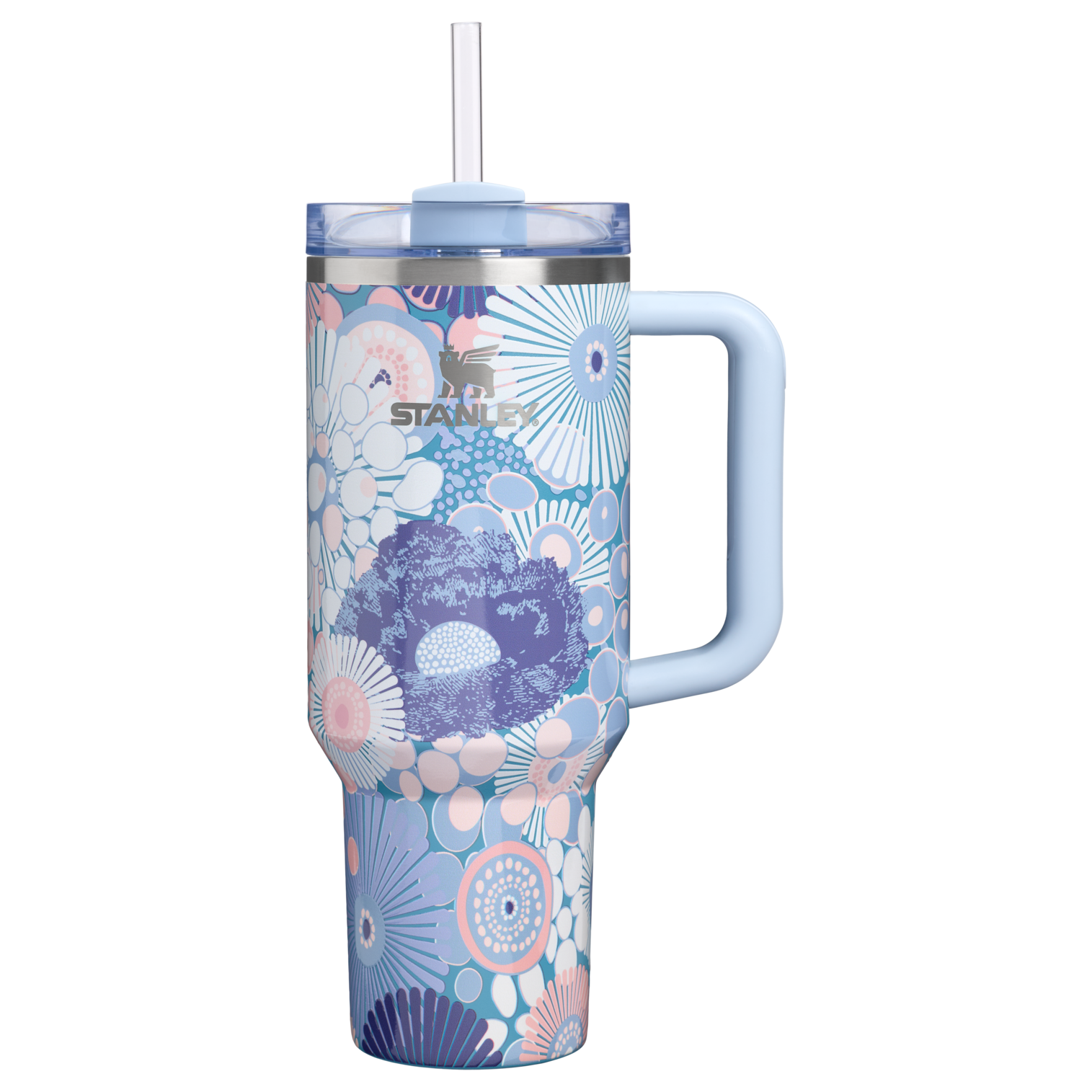 Web_PNG_Square-TheQuencherH2.0FlowstateTumbler-40OZ-BlueDreamWildFlower-Front.png