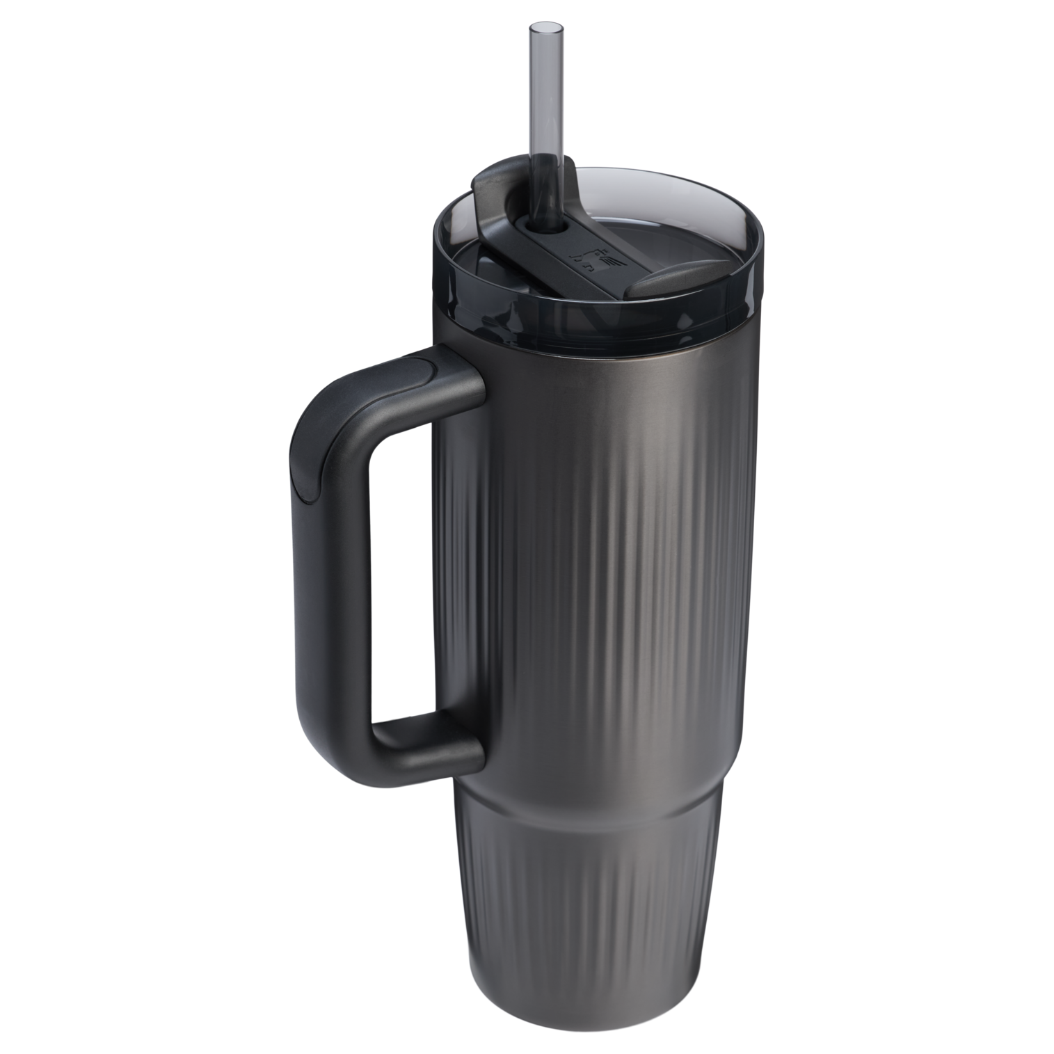 Web_PNG_Square-TheQuencherH20FlutedTextureTumbler30OZ-BlackPVD-HeroBack.png